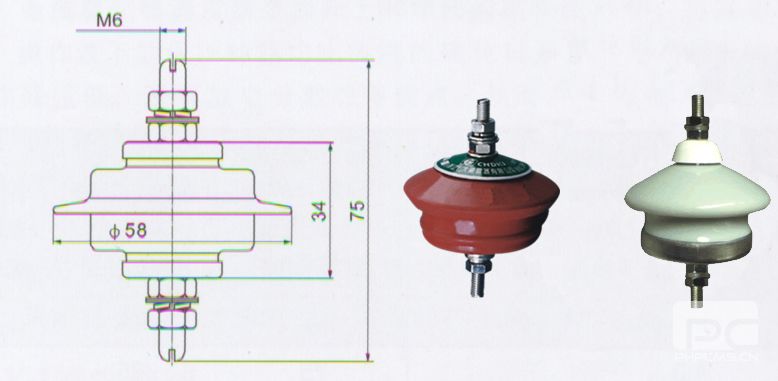 HY1.5W-0.28/1.3、HY1.5W-0.5/2.6低壓型避雷器